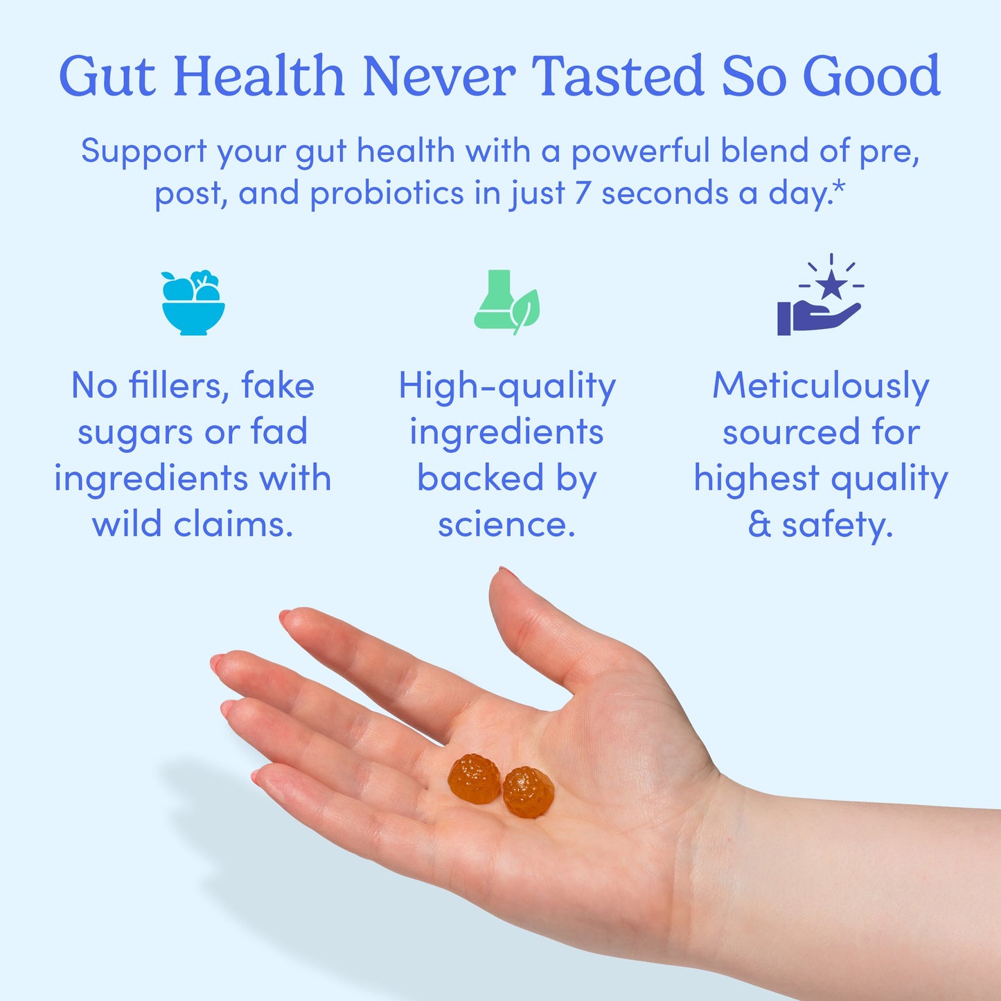 ZERAST Women's 3-in-1 Pre+ Post+ Probiotic