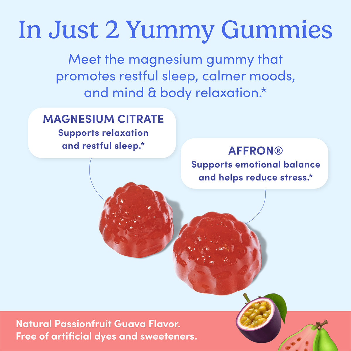 ZERAST Teens’ Nighttime Reset Calming Magnesium