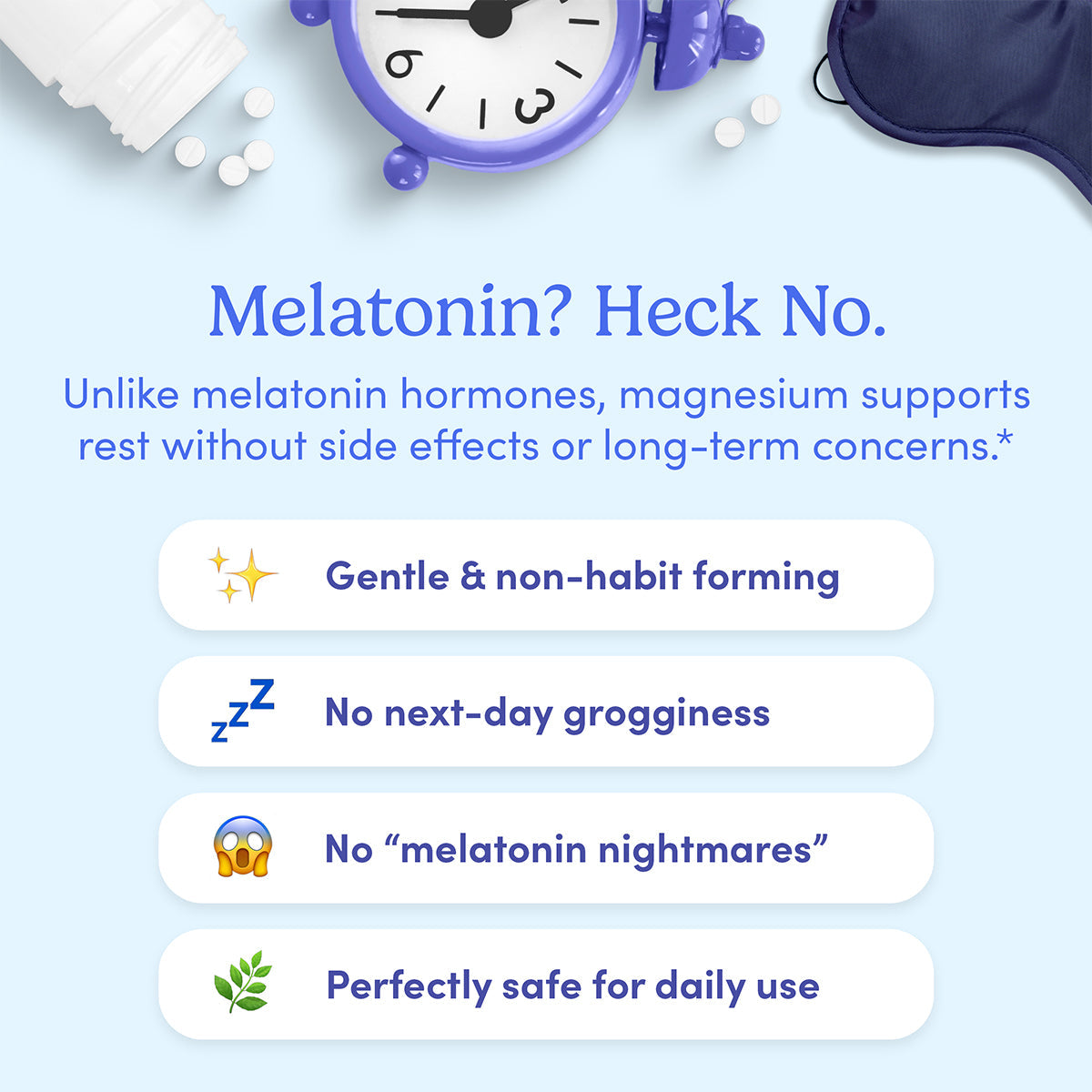 ZERAST Teens’ Nighttime Reset Calming Magnesium