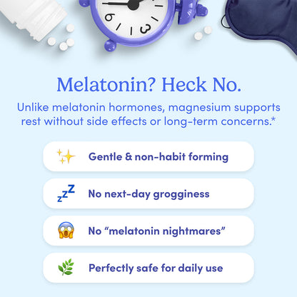ZERAST Teens’ Nighttime Reset Calming Magnesium